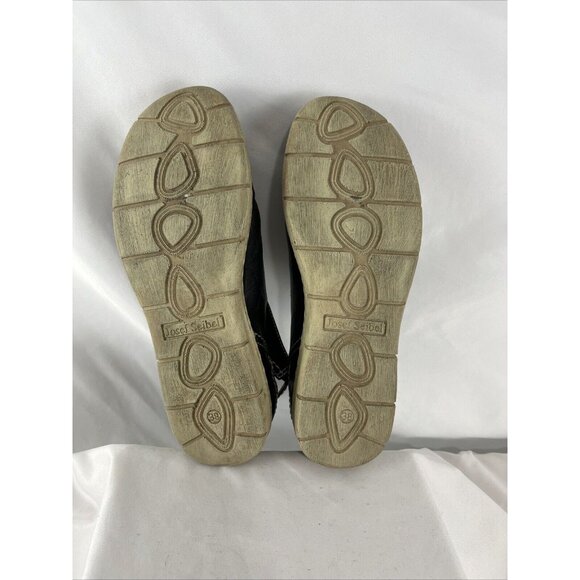 Joseph Siebel Leather Slip-On Shoes - Picture 12 of 13